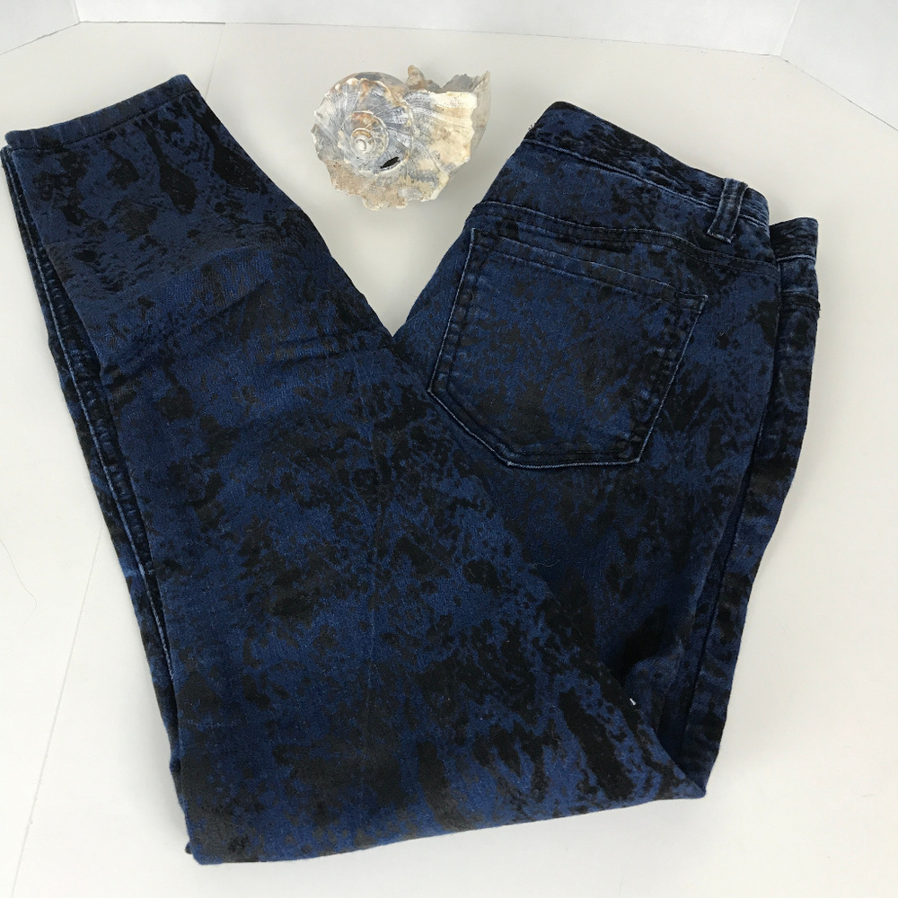 FREE PEOPLE Sz 26 over-dye jeans